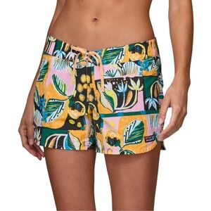 NWT Patagonia Wavefarer Boardshorts | Size 14 | 37" Waist | Island Seeds Print